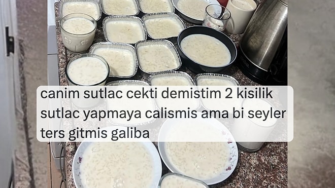 İki Kişilik Sütlaç İçin Çıktığı Yolda Bir Kazan Sütlaç Yapan Arkadaş Viral Oldu