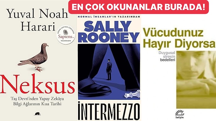 Kitap Kurtlarının Tercihi Olan Haftanın En Çok Satan Kitapları