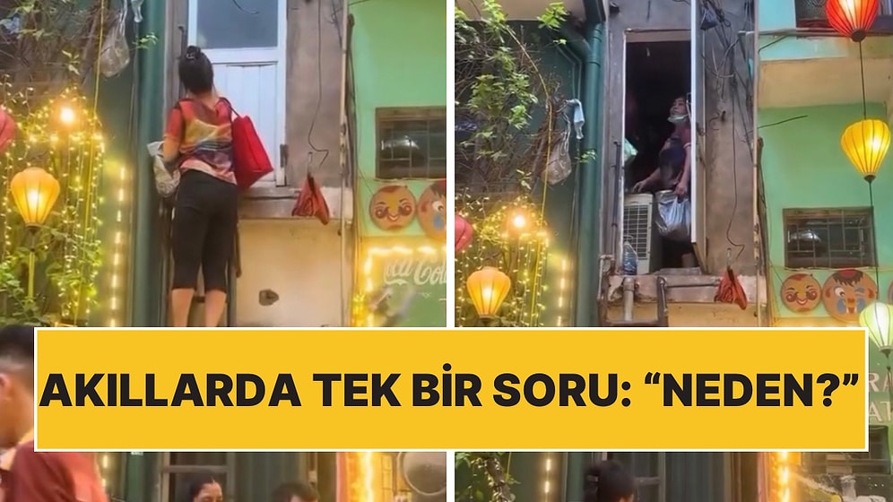 Giriş Kapısı Binanın Birinci Katında Olan İlginç Apartmanda Her Gün Yaşanan O Zorlu Anlar