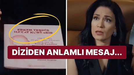 'Yalan' Dizisinde Kadınlara Meme Kanserinde Erken Teşhis Mesajı Verilmesi Dikkatlerden Kaçmadı