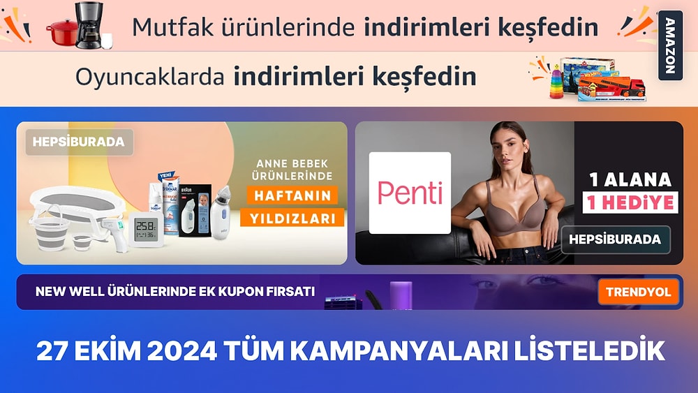 Bugün Hangi Markette ve Markada İndirim Var? 27 Ekim 2024 Fiyatı Düşen Ürünler