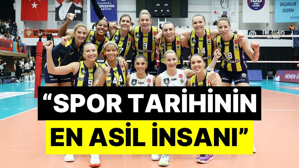 Eda Erdem'in Ezeli Rakipleri Galatasaray'a Dair Yorumu Voleybolseverlerin Alkışını Topladı