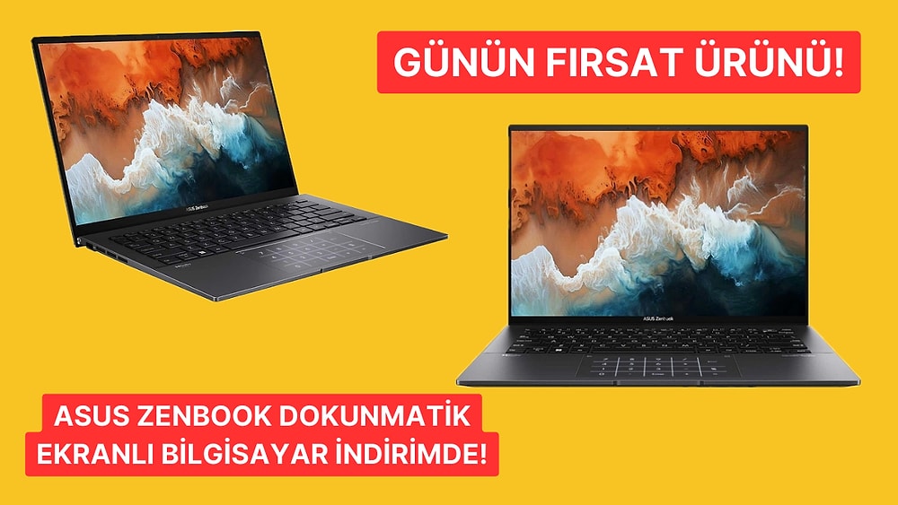 Günün Fırsatı: Asus ZenBook Touch W11H Dizüstü Bilgisayar İndirimde!