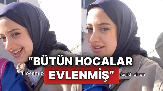 Küçük Kızdan Öğretmenine Sevimli Evlilik Mobingi: "Bütün Hocalar Evlenmiş"