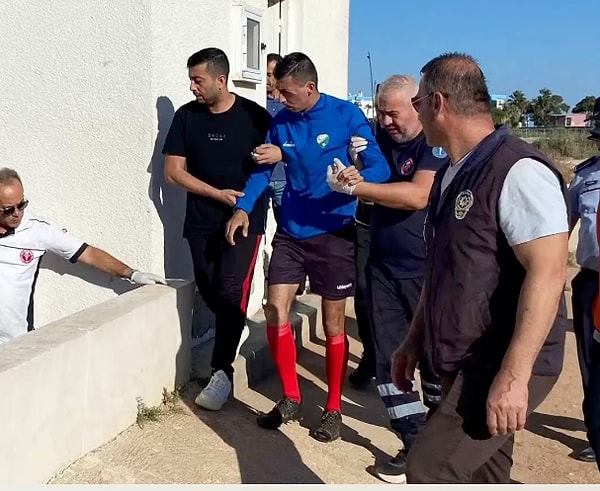 Öfkeli futbolcu arkadaşları tarafından sahadan çıkarılırken, Kıbrıs Türk Futbol Hakemler ve Gözlemciler Derneği Başkan ve Yönetim Kurulu yaşanan olaylar sonrası 1 gün sahaya çıkmama kararı aldı.