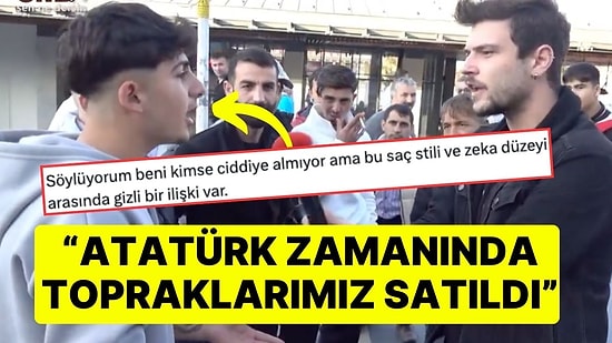 Atatürk'ün Toprak Sattığını Söyleyen Gence Tepki Yağdı: "Şapka Kanunu Çıkarken Almanya Mercedes Üretiyordu"