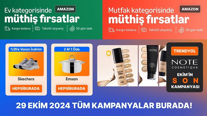 Bugün Hangi Markette ve Markada İndirim Var? 29 Ekim 2024 Fiyatı Düşen Ürünler