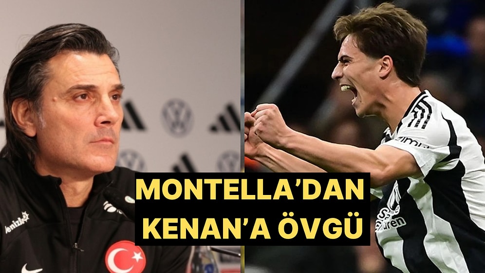 Milli Takım Teknik Direktörü Montella, Kenan Yıldız'ın Performansını Övdü