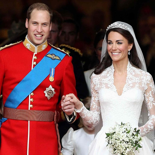 Prince William of Wales and Kate Middleton tied the knot in a magnificent ceremony in 2011.