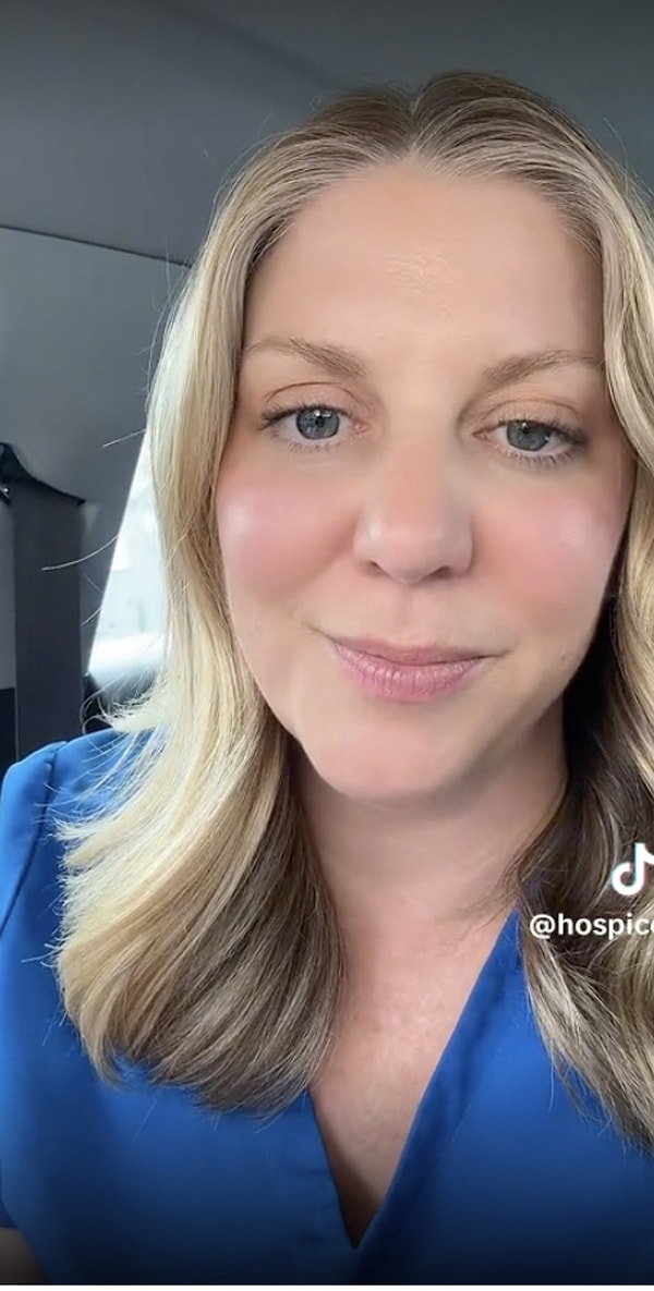 Recently, a nurse named Julie, who is known for her discussions about death, sparked significant controversy with a video she shared.