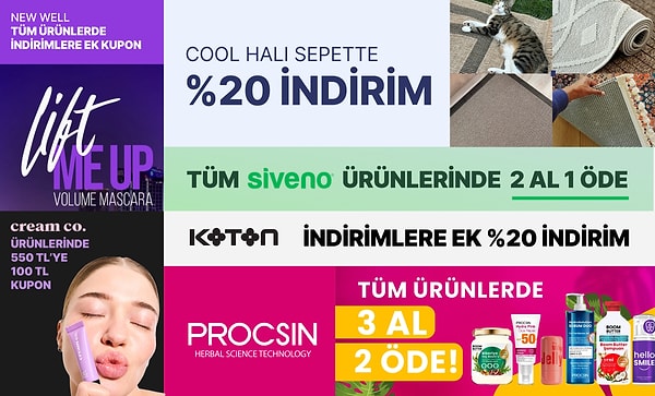 Trendyol İndirimlerine de Göz Atmadan Geçme