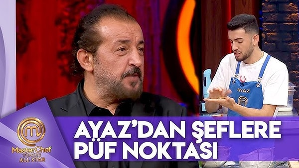 Şu an işletmesini Mehmet Şef'in tavsiyesi üzerine açtığını belirten Ayaz, ayrıca tariflerinin patentini alarak bu işi büyüttüğünün altını çizdi.