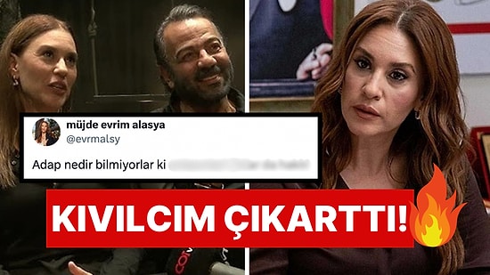 Kerem Alışık'la Yaşadığı Aşk Sorulunca Küplere Binen Evrim Alasya'dan "Adap Bilmiyorlar ki" Tepkisi!