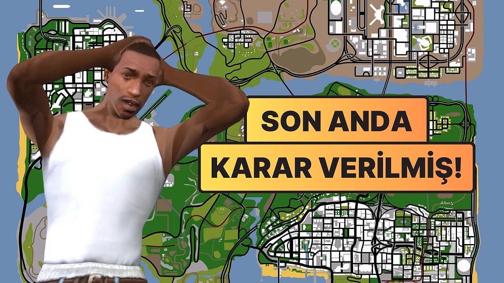 GTA: San Andreas'ın Haritası Az Kalsın Parça Bölük Olacakmış!