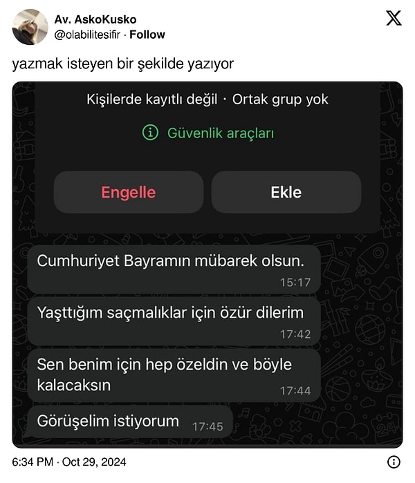 Bir bahanesi bulunuyor elbet.