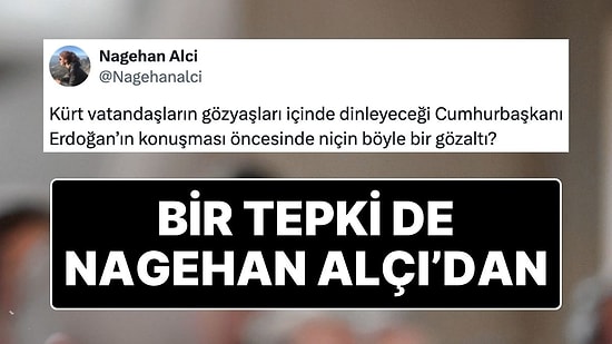 Nagehan Alçı’dan Ahmet Özer Tepkisi: “Niçin Böyle Bir Gözaltı?”