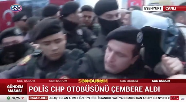 Vekillerin, vatandaşlarla birlikte barikatlara yüklenmesi sonrası polisler barikatları açtı. Alana gelen CHP Genel Başkanı Özgür Özel, "Eylem yerimiz değişti, saat 16.00'da Esenyurt Cumhuriyet Meydanı'nda toplanacağız." dedi.