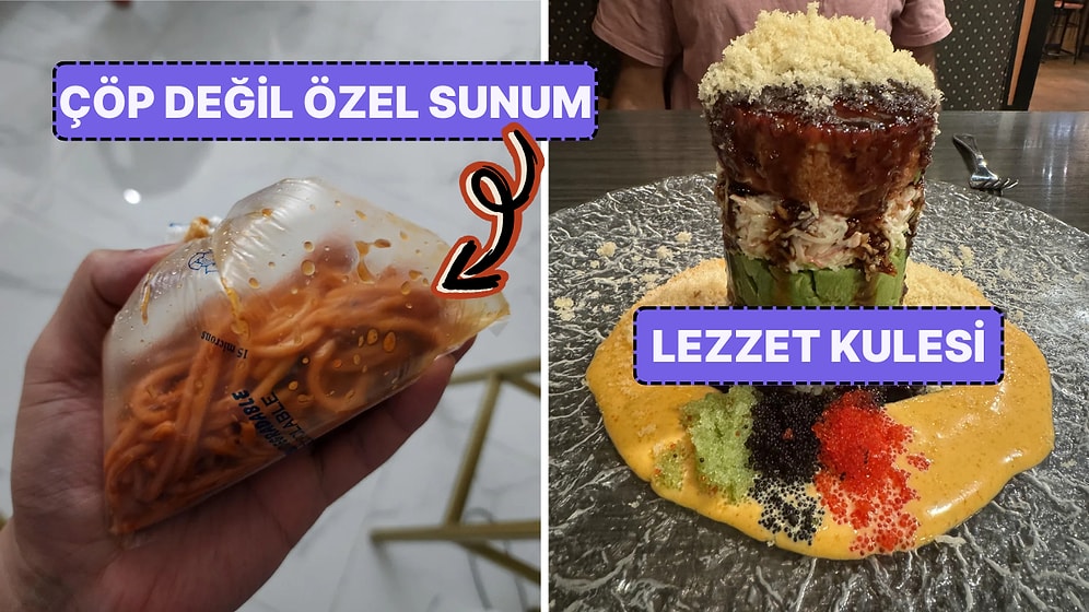 Lüks ve Pahalı Restoranların Masaya Geldiğinde Hayatı Sorgulatacak Göz Kanatan Sunumları