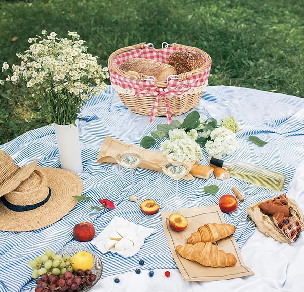 Milisten Rattan Piknik Sepeti