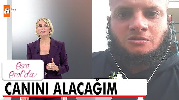 Bunun üzerine Çabuk'un müridlerinden Hasan isimli şahıs, Esra Erol'u tehdit eden bir video yayınlamıştı.