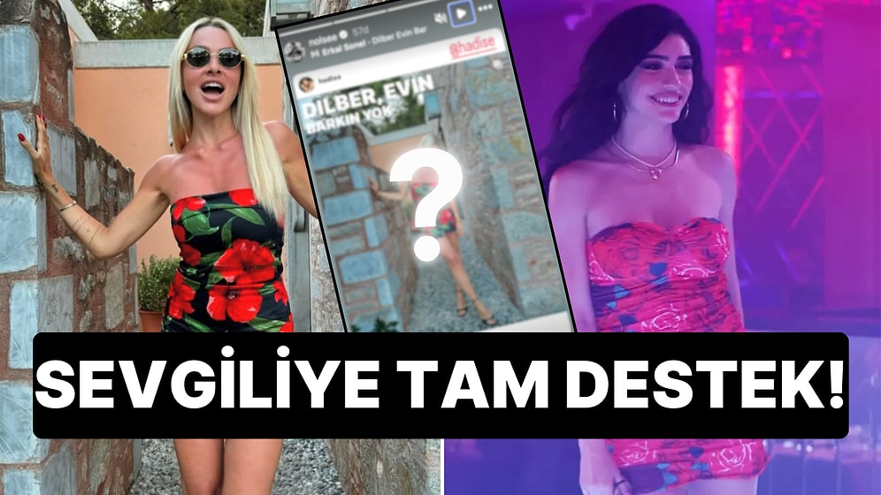 Sevgilisine Tam Destek: İnci Taneleri'nin Yönetmeni Şenol Sönmez'le İlişki Yaşayan Hadise'den 'Dilber' Pozu!