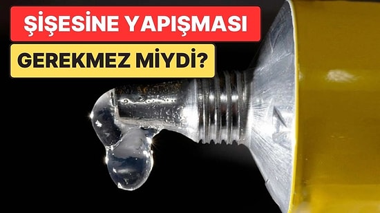 Tutkal Gibi Yapıştırıcılar Nasıl Oluyor da İçine Konulduğu Şişeye Yapışmıyor?