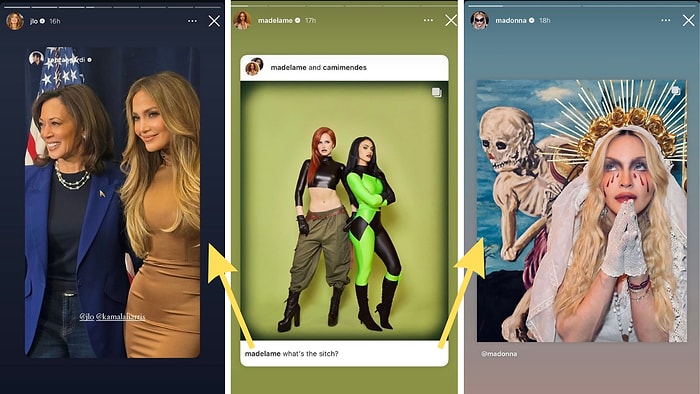 Kamala'yla Poz Veren Jlo'dan Madelaine'nin Kostümüne 2 Kasım'da Yabancı Ünlülerin Instagram Paylaşımları