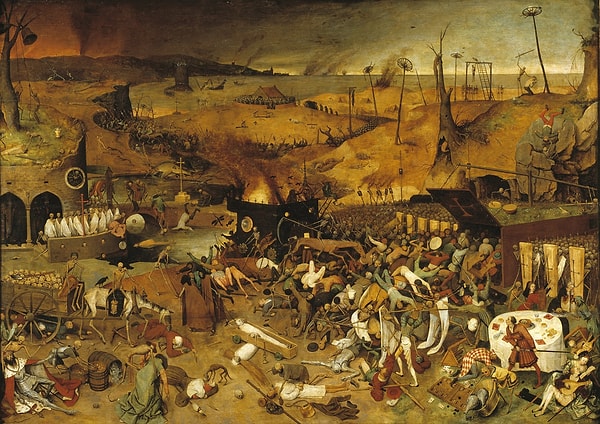 2. "Ölümün Zaferi" - Pieter Brueghel