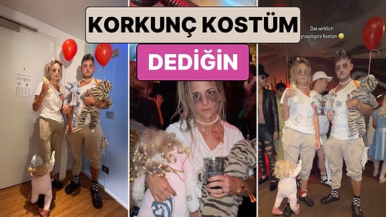 Korkunç Kostüm Dediğin: Bir Çift Cadılar Bayramı Kutlamasına 'Ebeveyn' Kostümü ile Katıldı