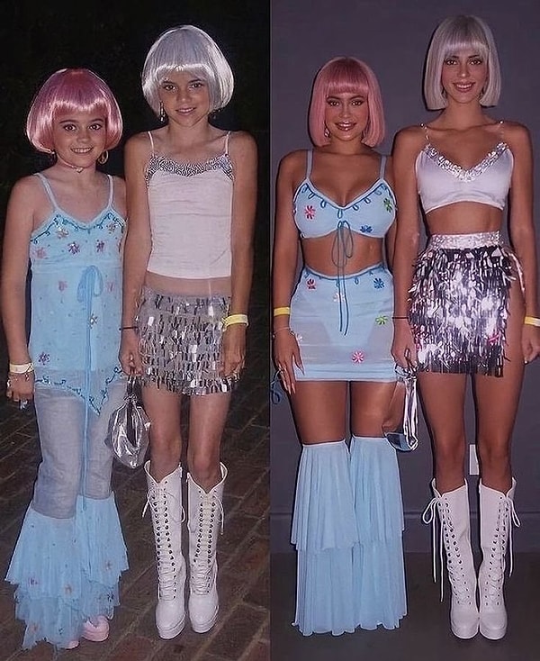 Kylie and Kendall Jenner dressed as "themselves!"