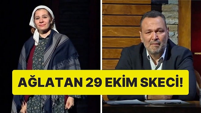 Güldür Güldür Show'dan Duygulandıran 29 Ekim Skeci Geldi