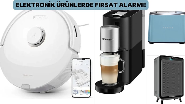 Espresso Makinesinden Airfryer'a En Çok Satan Popüler Elektronik Ürünleri İndirimden Seçtik!