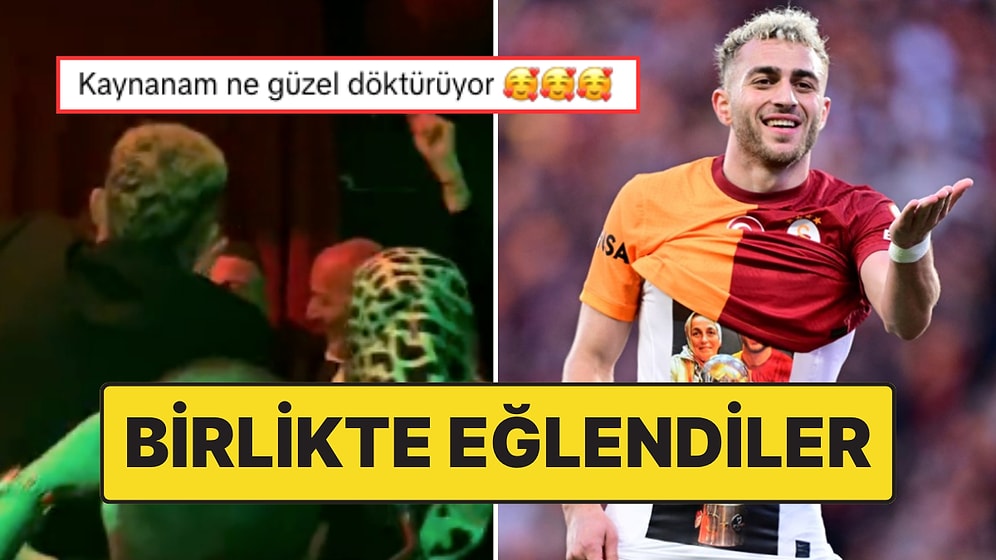 Galatasaray’ın Genç Yıldızı Barış Alper Yılmaz'dan Annesiyle Samimi Dans