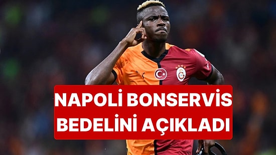 Galatasaray'ın Yıldızı Victor Osimhen İçin Napoli'den Bonservis Açıklaması Geldi