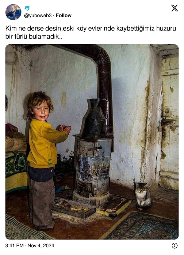 Yine böyle bir fotoğraf düştü.