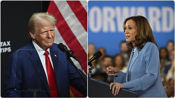 ABD'de 244 milyon seçmenin sandık başına giderek oy kullanacağı seçimlerde, seçmenler Demokrat Partisi adayı Kamala Harris ve Cumhuriyetçi Donald Trump arasında tercih yapıyor.