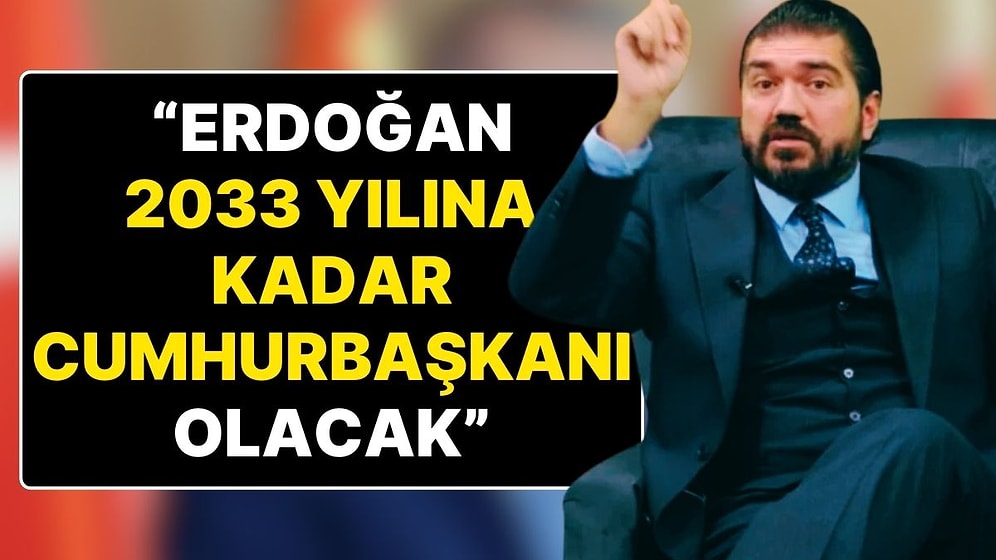 Rasim Ozan Kütahyalı: "Erdoğan 2033'e Kadar Görevine Devam Eder, Olmazsa Plan Belli: Mansur Yavaş!"