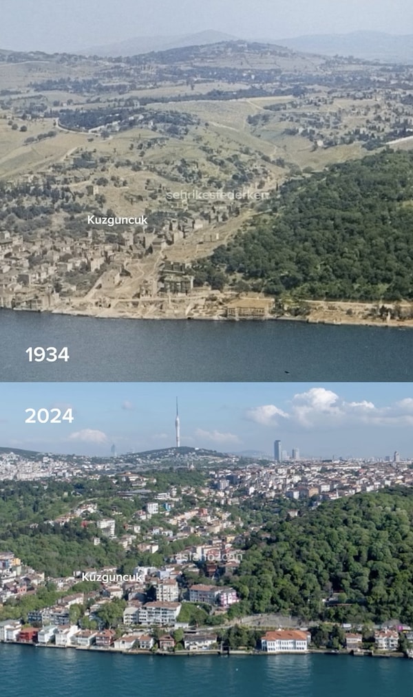 5. Kuzguncuk'un 90 yıllık değişimi