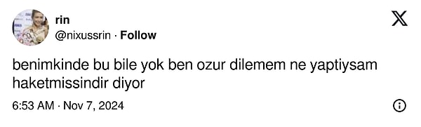 Kimilerinde ise özür dilemek adına herhangi bir adım yok.