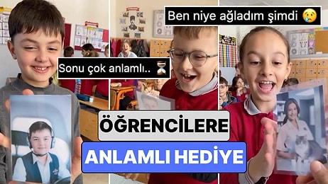 Bir Öğretmen Öğrencilerine İlerde Ne Olmak İstediklerini Sordu ve Onlara Unutamayacakları Bir Hediye Verdi