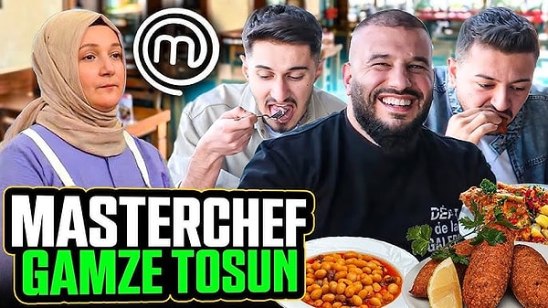 Yarışmanın ardından kendi mekânını açan Gamze Tosun, Aslan Şimşek isimli YouTuber'ın kanalında karşımıza çıktı.