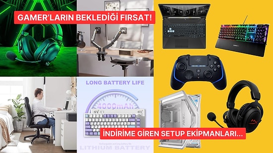 Kasım İndirimlerinde Gaming Rüzgarı! Setup'ınızı Avantajlı Fiyatlarla Güçlendirin!