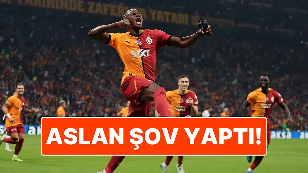 Galatasaray, UEFA Avrupa Ligi'nde Tottenham'ı 3-2 Mağlup Etmeyi Başardı!