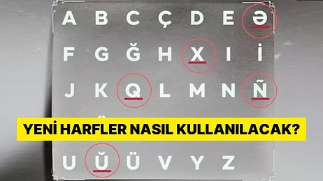 Ortak Türk Alfabesindeki Yeni Harfler Nasıl Kullanılacak?