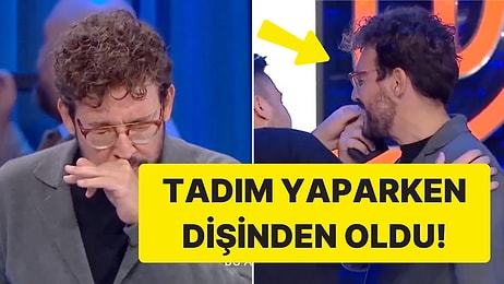 Yemekten Ne Çıktı? MasterChef'te Danilo Şef Tadım Yaparken Dişini Kırdı