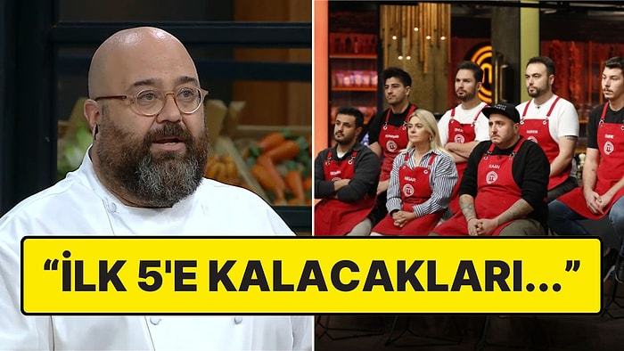 Somer Şef, "MasterChef'te Favori Yarışmacın Kim?" Sorusunu Yanıtladı