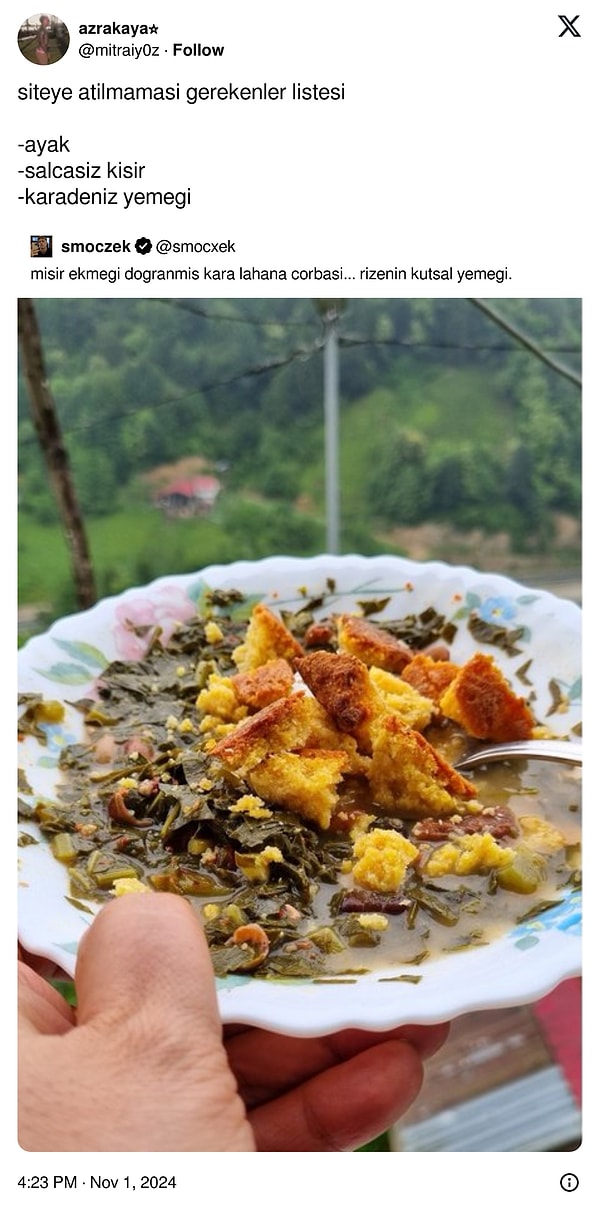 Haftaya Karadeniz yemekleriyle başladık, hakkınızı helal edin :)