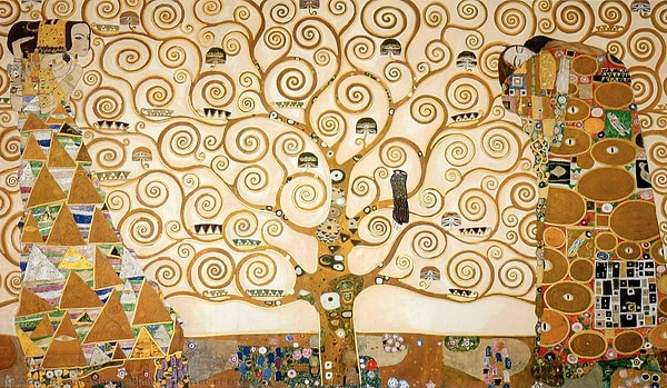 2. Gustav Klimt - Ağaç Hayatı