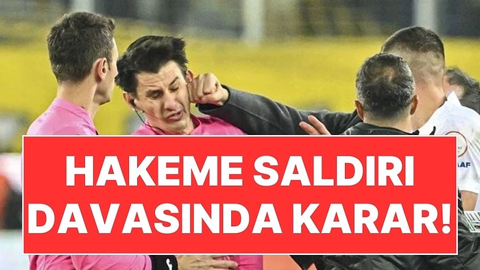 Hakem Halil Umut Meler'i Yumruklayan Faruk Koca'nın Cezası Belli Oldu!