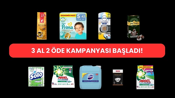 Prime üyesi olduktan sonra temizlik malzemelerinden gıda ürünlerine yüzlerce üründe geçerli olan ürünleri sepetinize eklemeye başlayabilirsiniz.